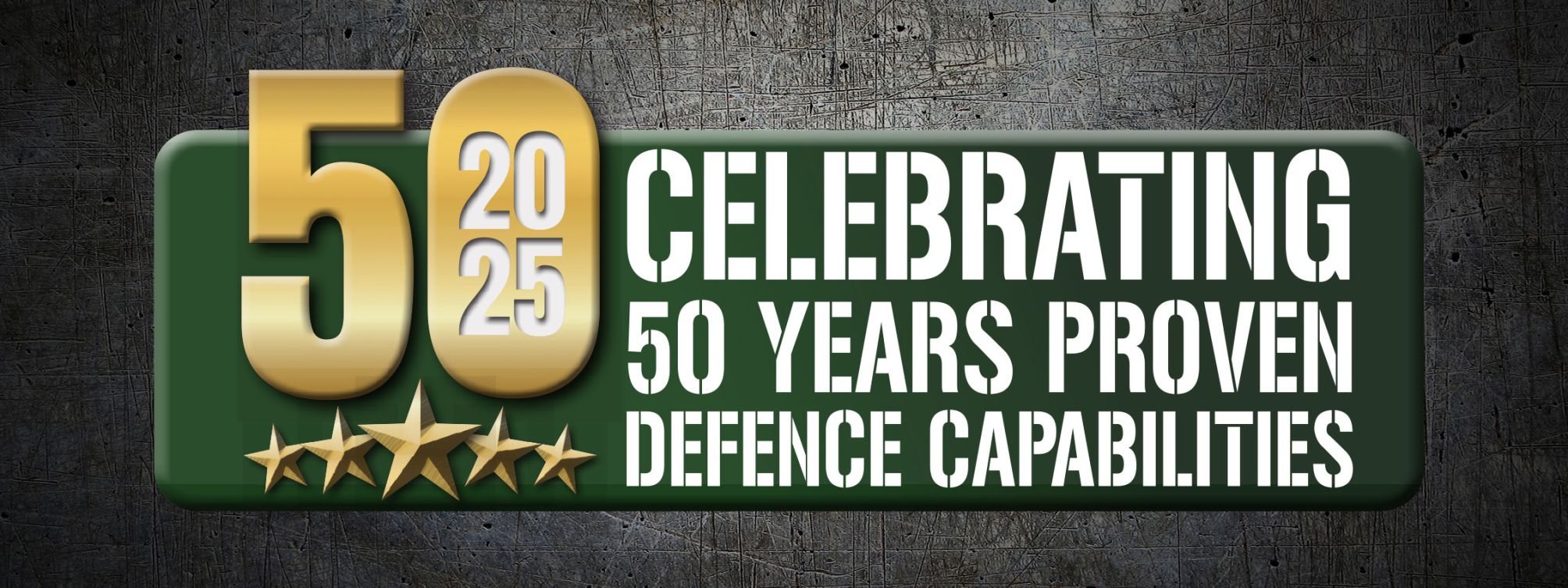 Celebrating 50 years in business.