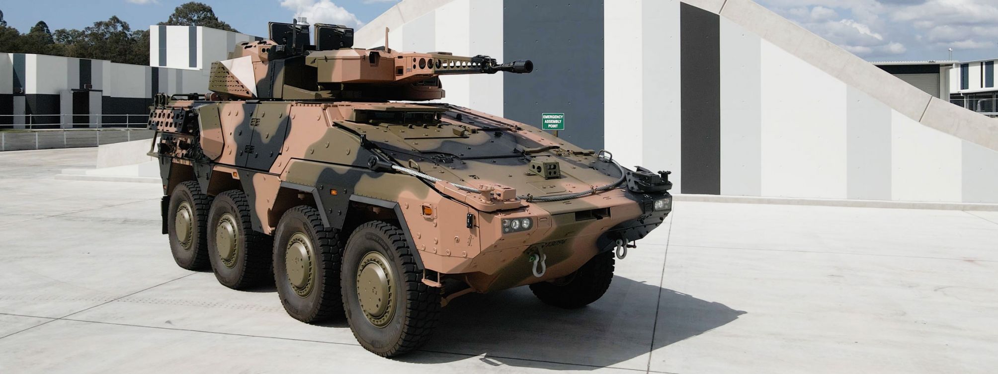 We are constructing parts for the Australian Defence Force.